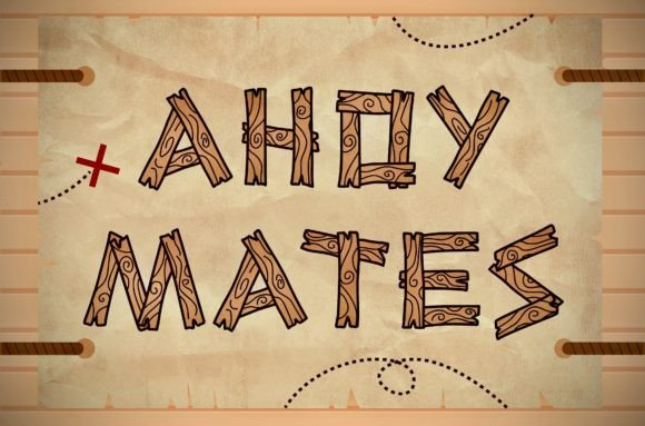 Ahoy Mates: The Whimsical Display Font for Magical Branding