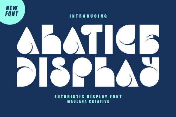 Alatice: The Futuristic Display Font for Modern Crafts
