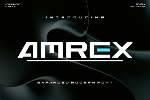 Amrex: The Bold Display Font for Strong Business Branding