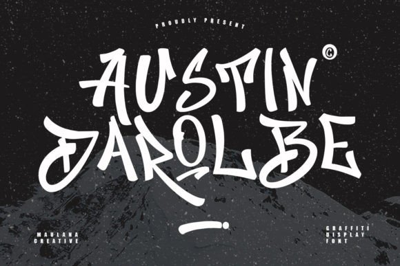 Austin Darolbe: The Bold Display Font for Vibrant Editorial Design