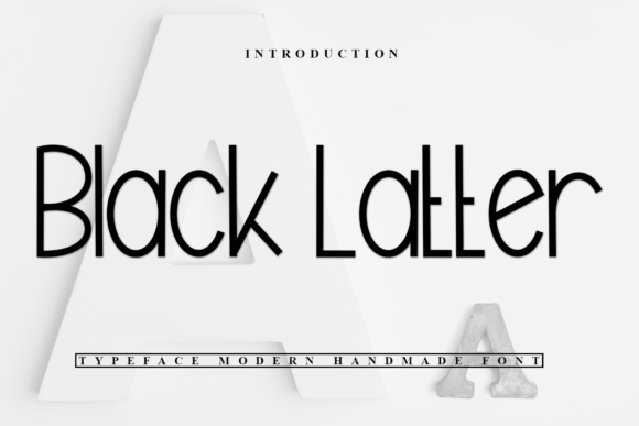 Black Latter: A Timeless Display Font for Modern Web Design