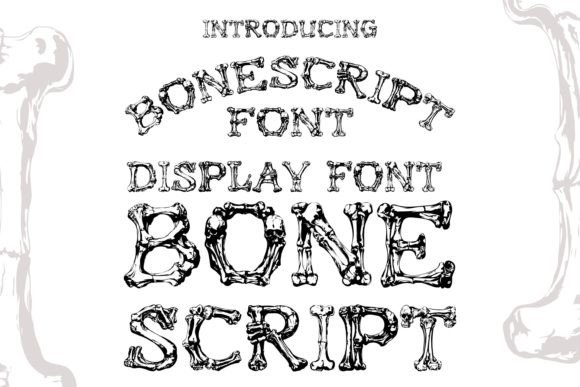 Bonescript: The Premium Display Typeface for Bold Branding