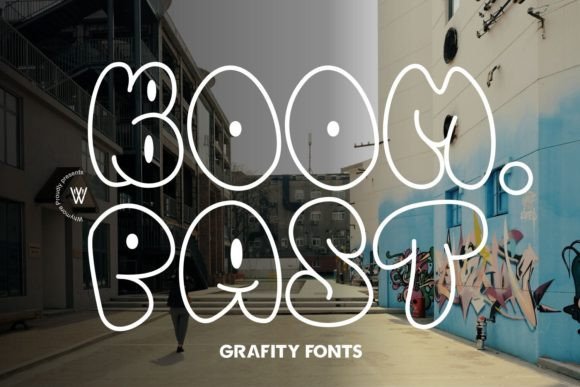 Boom Past: The Urban Typeface for Bold Brand Identity