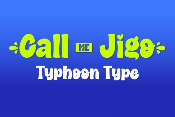 Call Me Jigo: The Playful Typeface for Modern Campaigns