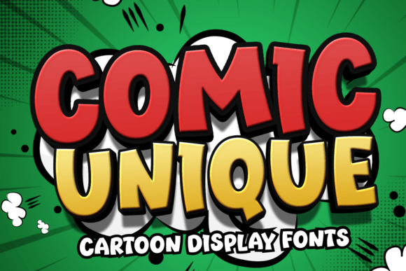 Comic Unique: The Cartoon Display Font for Bold Campaigns