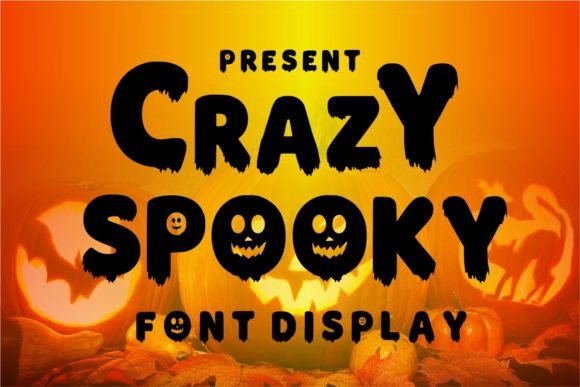 Crazy Spooky: The Ultimate Halloween Display Font for Campaigns