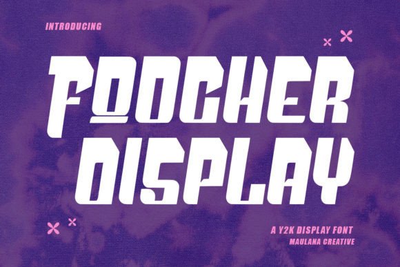 Foocher: The Bold Display Font for Memorable Branding