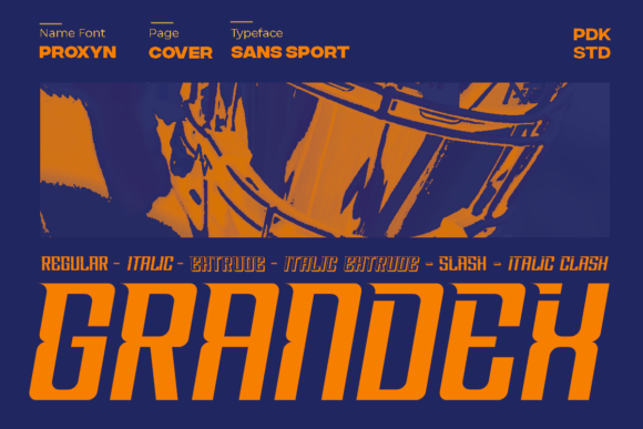 Grandex: The Ultimate Modern Sports Font for High-Impact Campaigns