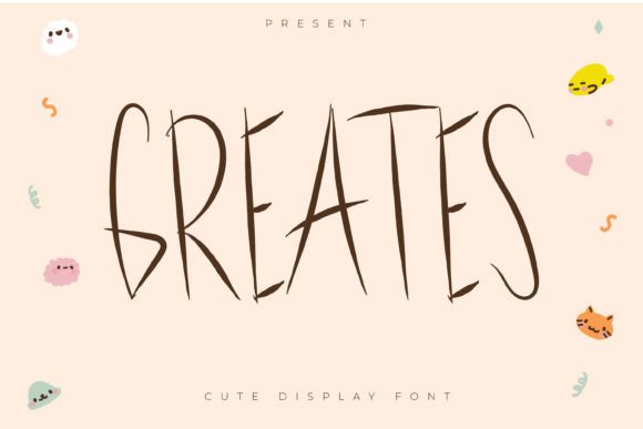 Greates Font: The Playful Typeface for Kids' Branding