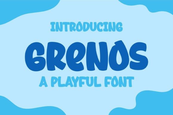 Grenos: The Playful Display Font for High-Energy Web Design