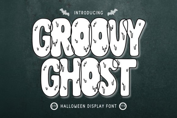 Groovy Ghost: The Perfect Halloween Bubble Font for Crafters