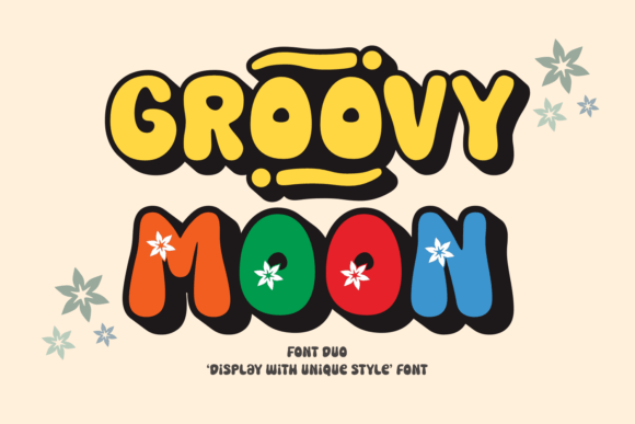 Groovy Moon: The Retro Display Font for Bold Campaign Headlines