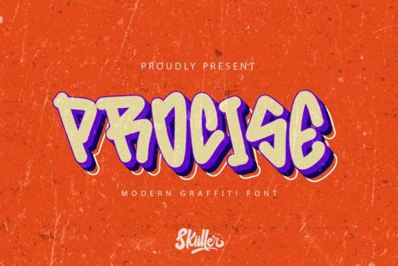 Procise: The Fun Graffity Font for Memorable Branding