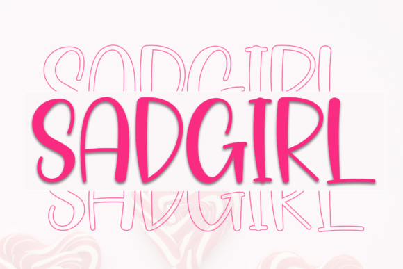Sadgirl: The Playful Handwritten Font for Bold Campaigns