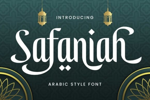 Safaniah: A Premium Arabic-Style Display Font for Bold Branding