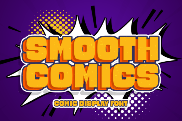 Smooth Comics: The Fun Display Typeface for Engaging Web Experiences