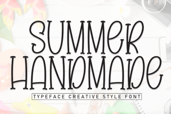 Summer Handmade: The Perfect Display Font for Warm Web Experiences