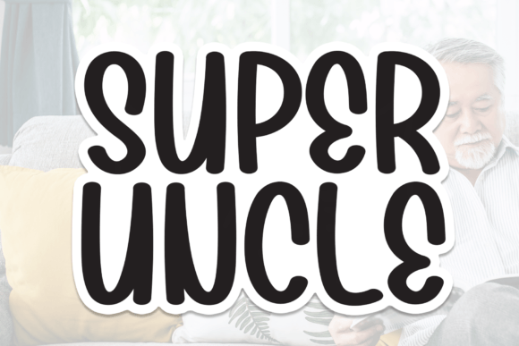 Super Uncle: A Handwritten Display Font for Editorial Design