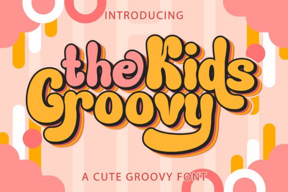 The Kids Groovy: A Vintage Handwritten Display Font for Retro Branding