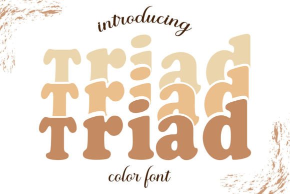 Triad Color: A Display Font for Modern Editorial Design