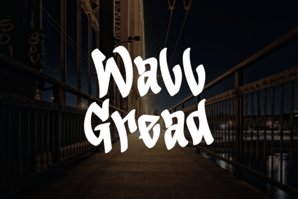 Wall Gread: The Perfect Display Font for Editorial Design