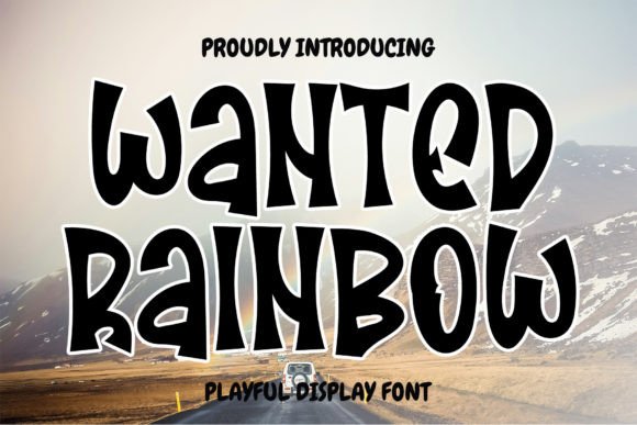 Wanted Rainbow: A Sleek Display Typeface for Editorial Design