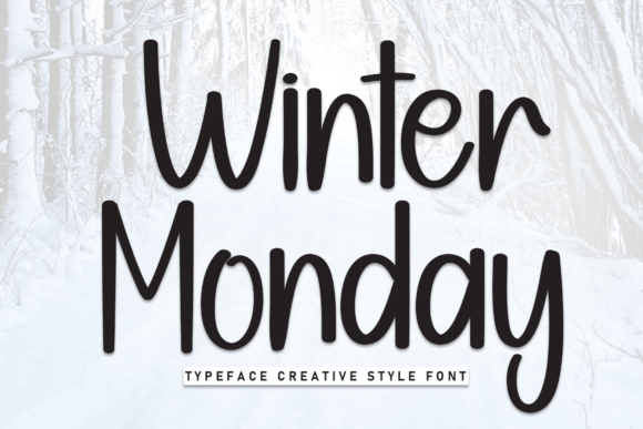 Winter Monday: The Playful Handwritten Font for Modern Web Design