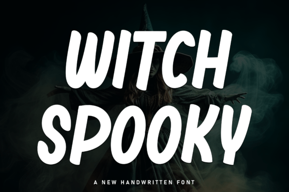 Witch Spooky: A Bold Display Font for Creepy Designs