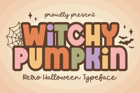 Witchy Pumpkin: The Ultimate Display Font for 90s Nostalgia Branding