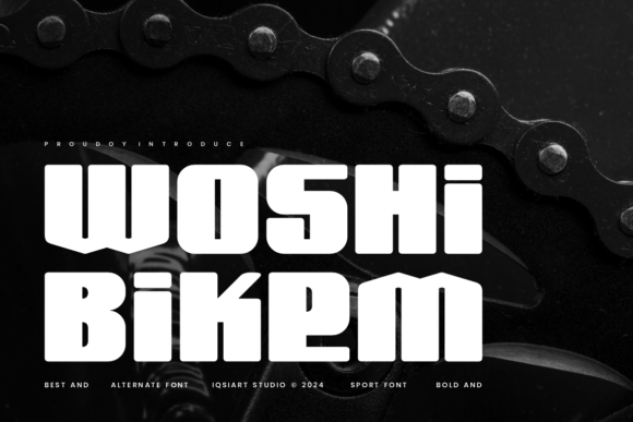 Woshi Bikem: A Bold Display Font for Powerful Branding